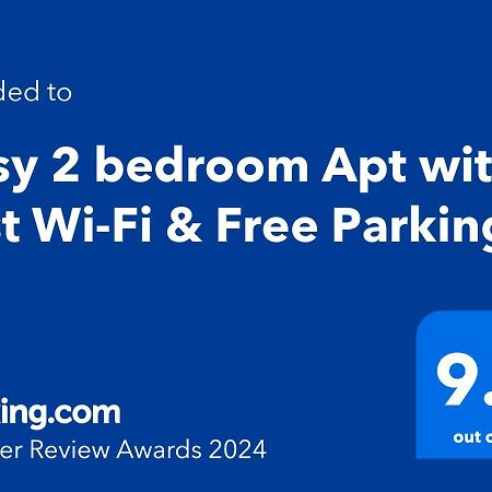 Luxury 2 Bed Apt With Free Wi-Fi & Parking Manchester Kültér fotó