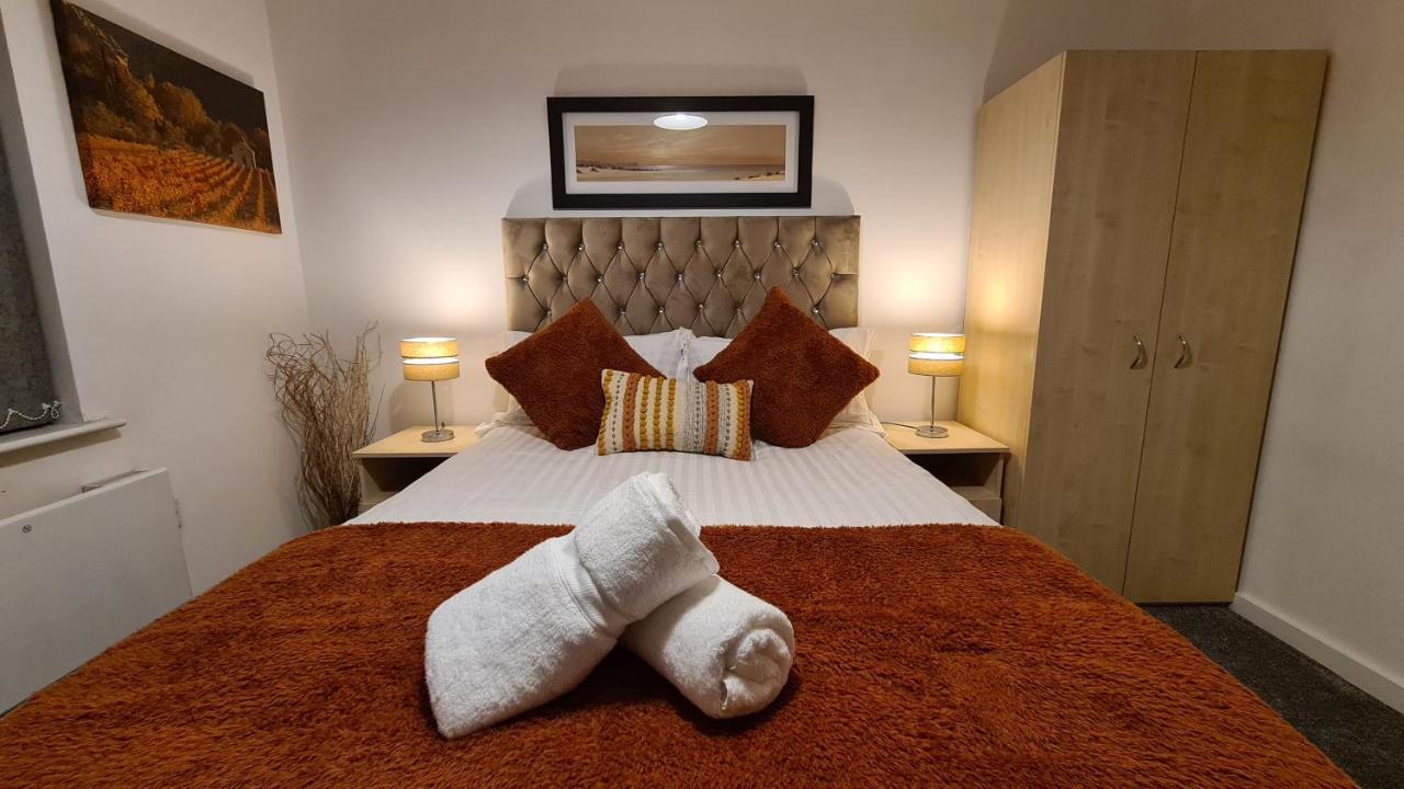 Luxury 2 Bed Apt With Free Wi-Fi & Parking Manchester Kültér fotó