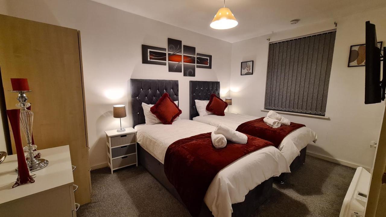 Luxury 2 Bed Apt With Free Wi-Fi & Parking Manchester Kültér fotó